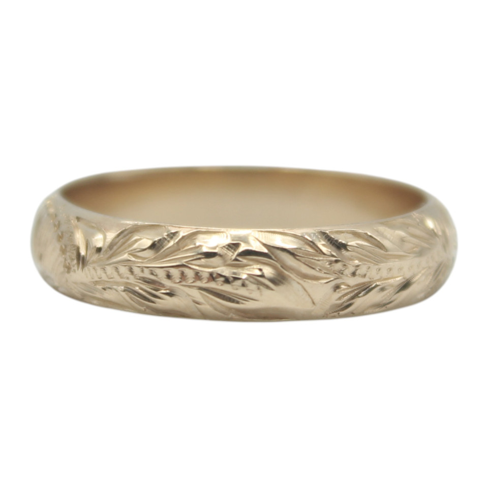 4mm Lehua Royal Maile Ring