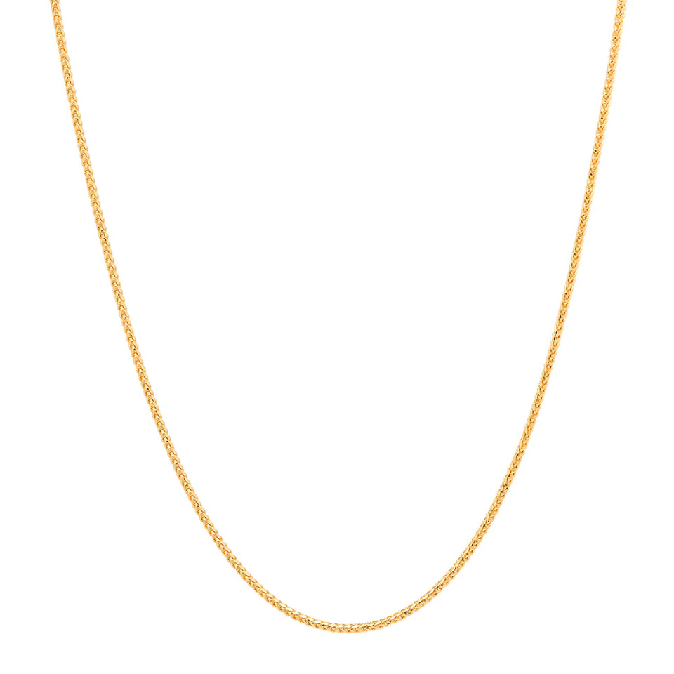 1.2mm Plain Franco Chain