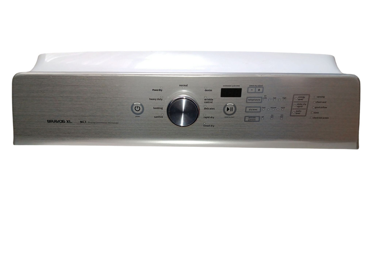 W11158457 Maytag Dryer Control Panel Assembly MEDB835DW4
