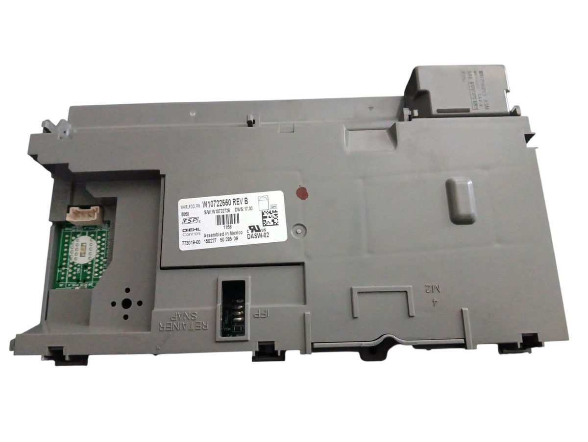 W10751502 Whirlpool Dishwasher Control Board WDT720PADM1