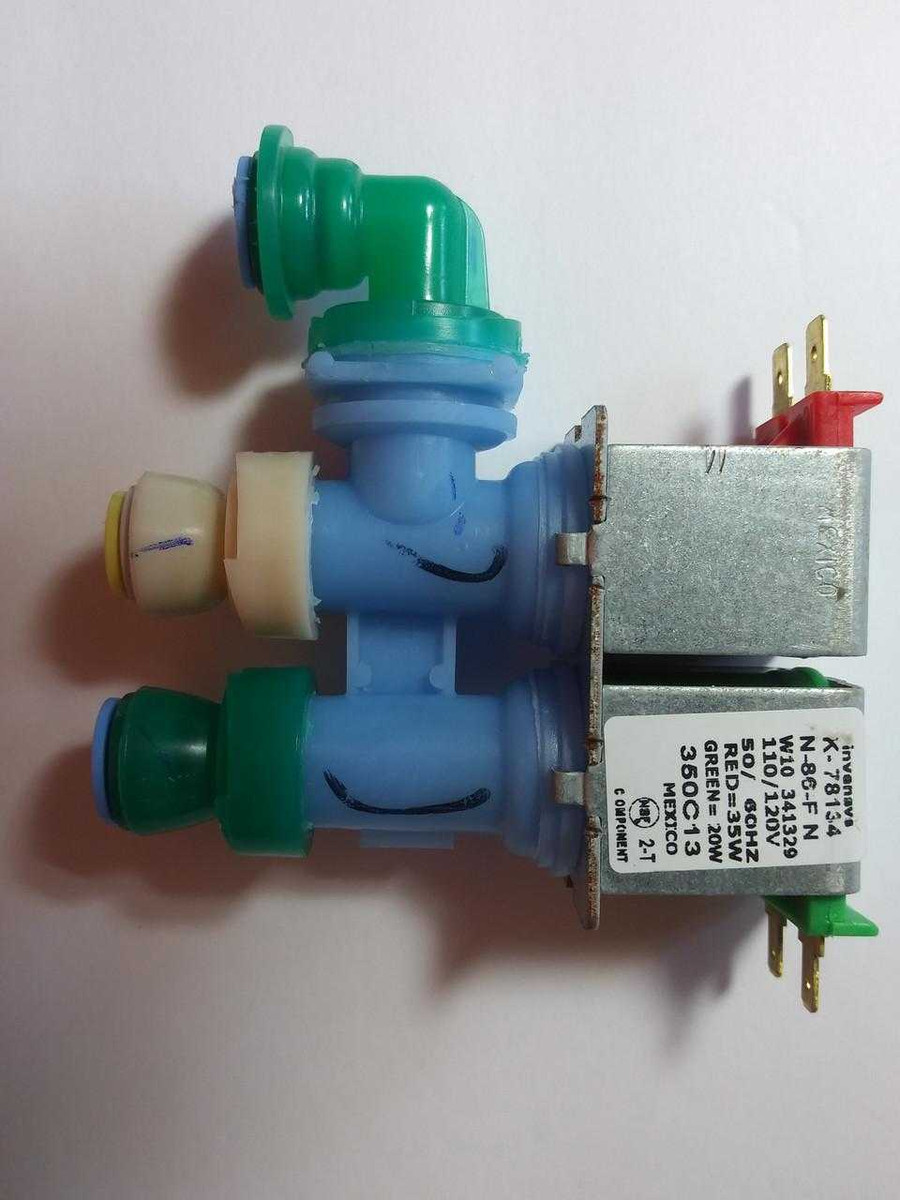 Whirlpool W10341329 Whirlpool Refrigerator Water Valve Assembly 