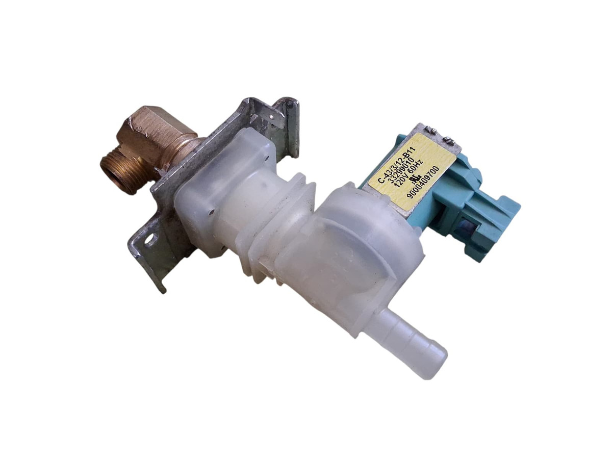 Bosch 622058 dishwasher water inlet valve front view OEM replacement
