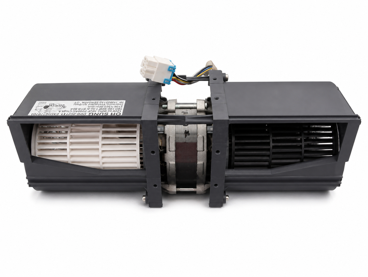 LG EAU56778704 OEM AC ventilation motor for microwave ovens.