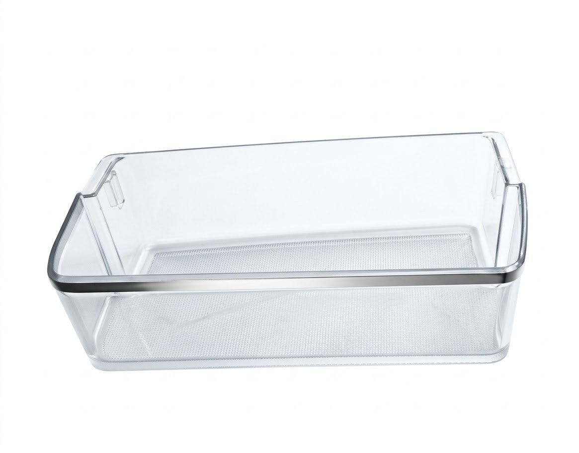 DA63-08446A Samsung refrigerator right door shelf bin replacement front view
