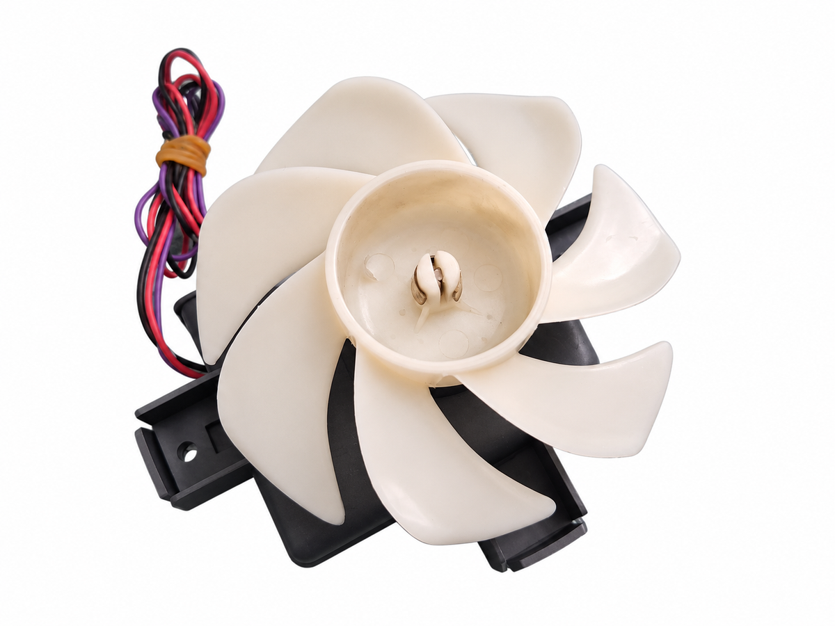 Kenmore compatible AP5950081-A refrigerator evaporator fan motor, replacement reference PS10058947.