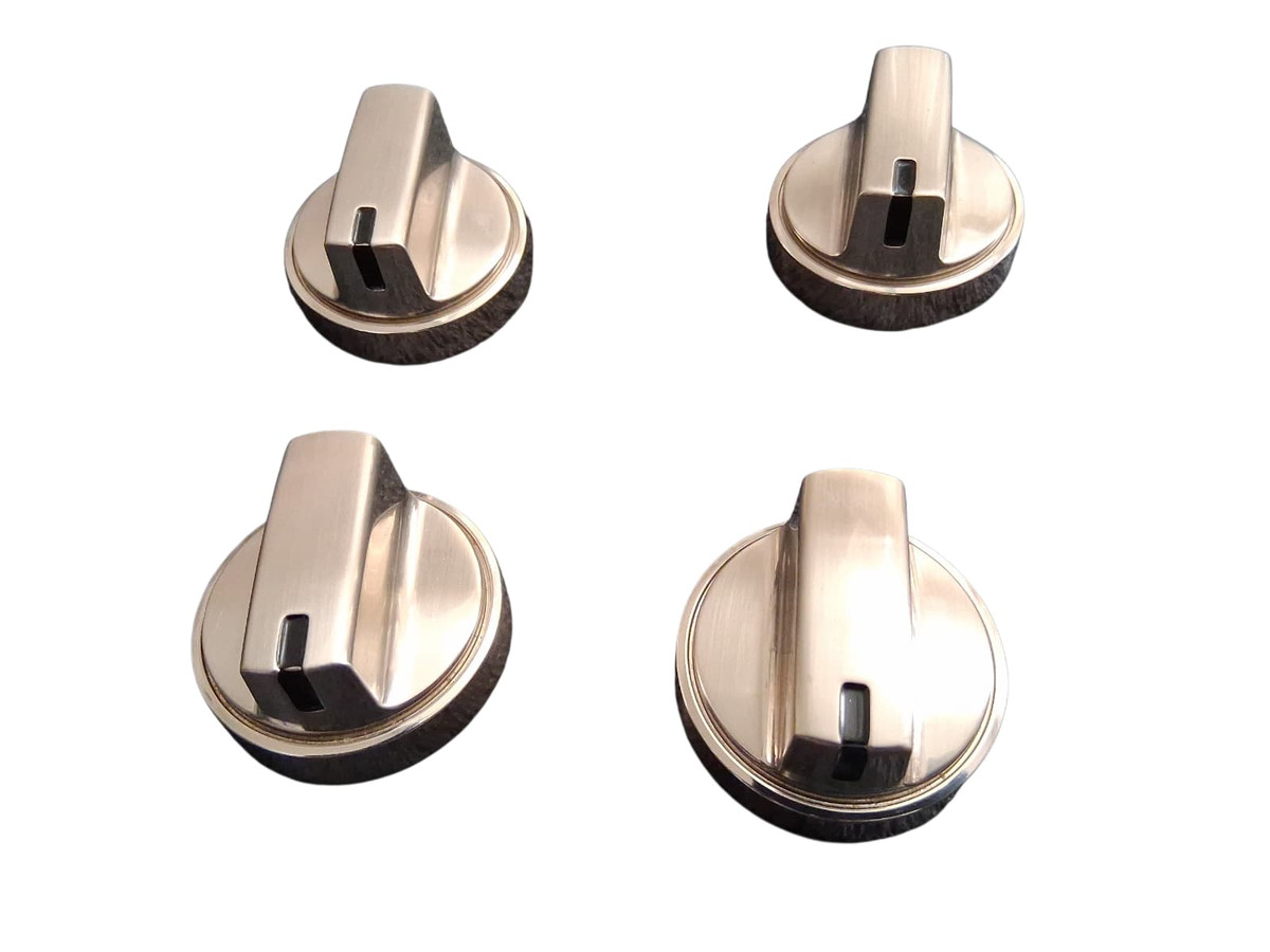 WB03X29315 range burner control knob black replacement part front view