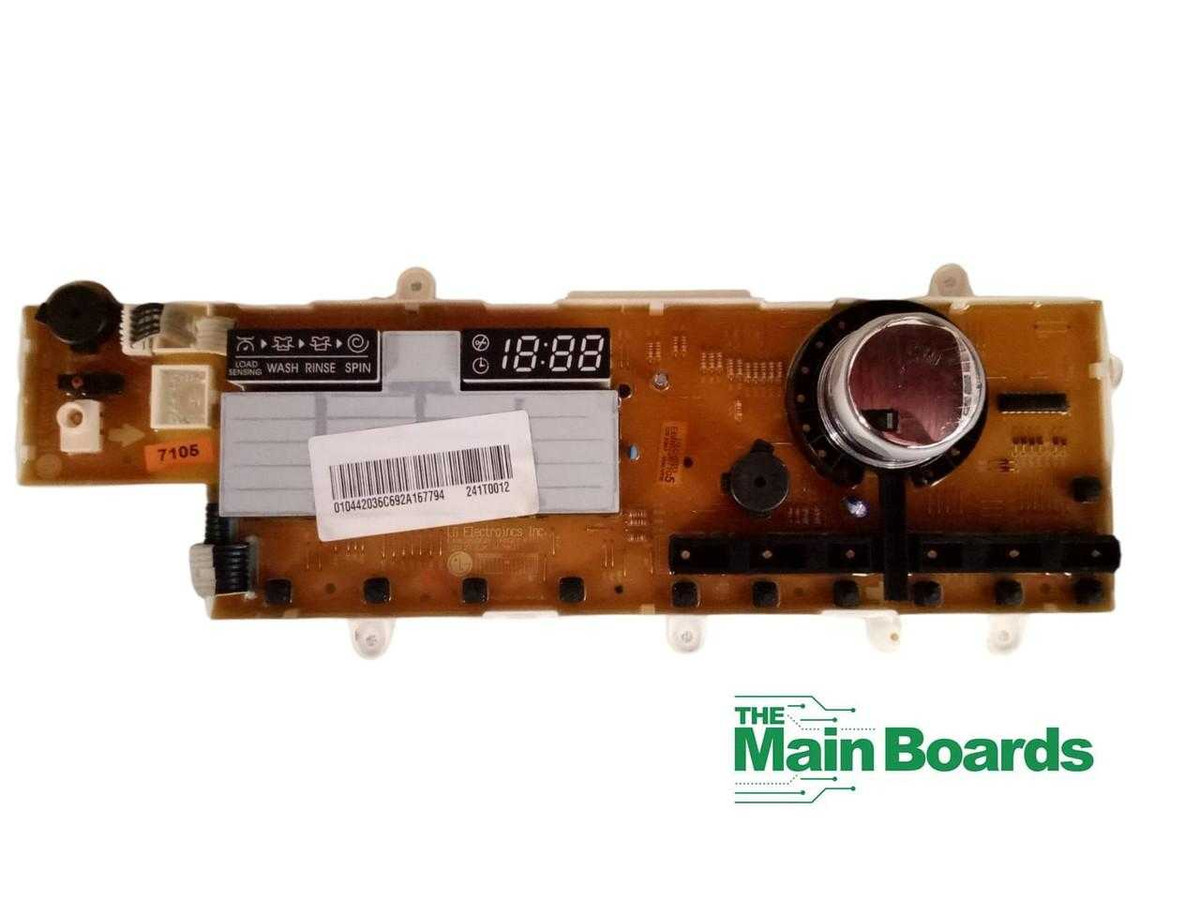 LG EBR62267105 LG Washer Pcb Assemblydisplay 