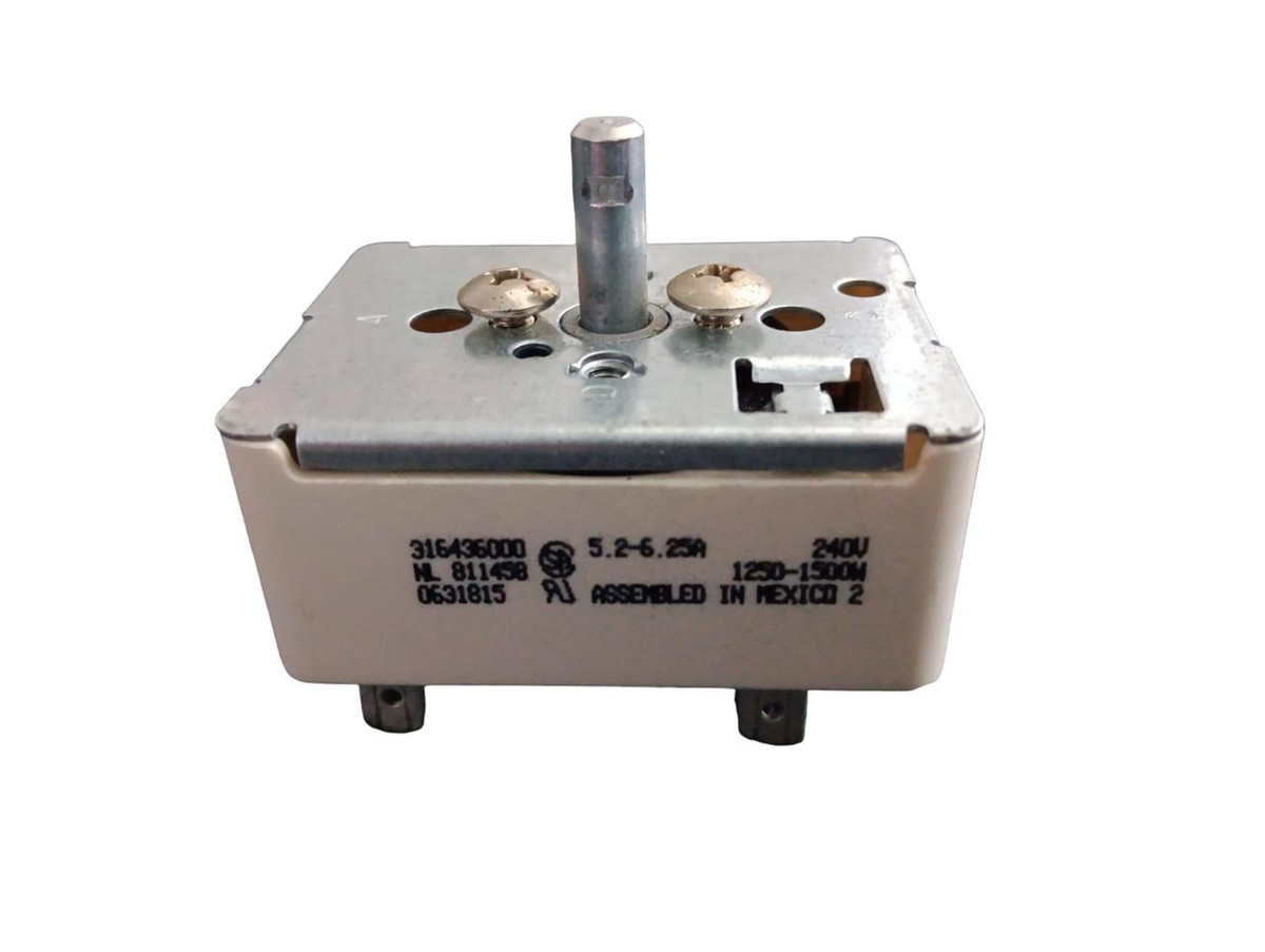 Frigidaire 316436000 Frigidaire Range Surface Burner Control Infinite Switch 