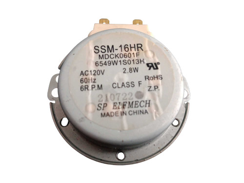 6549W1S013H LG Microwave Ac Synchronous Turntable Motor LMV1764ST/00