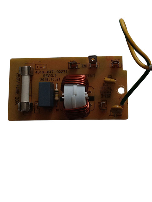 WPW10531156 Whirlpool Microwave Noise Filter WMH53521HZ5