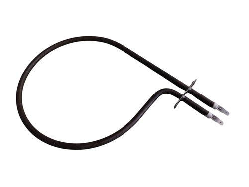 Samsung DE47-00030A microwave heater sheath for convection models, genuine heating element shown in close-up to highlight metal tube design and efficient heat distribution.