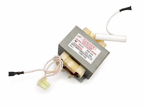 GE WB26X35402 refurbished genuine OEM microwave high voltage transformer.