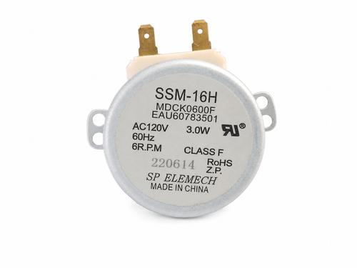 LG EAU60783501 microwave AC synchronous stirrer fan motor