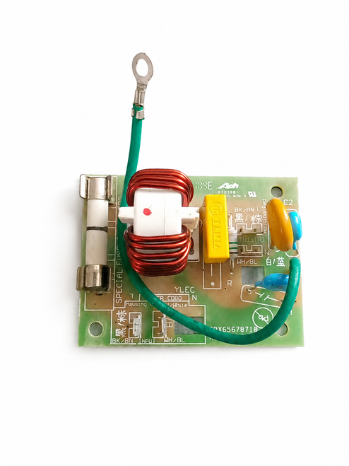 GE WB02X35509 genuine OEM microwave noise filter assembly replacement part
