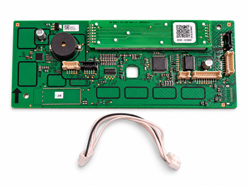 Samsung DC92-02390K dryer control board with digital display and circuit panel