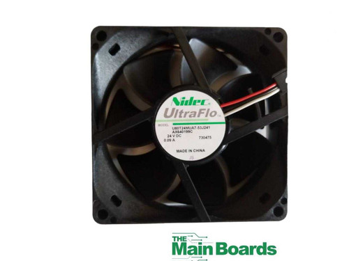 Nidec U80T24MUA7-53J241 Nidec Server - Square sq80x80x25mm, 3-wire 24V 0.09A 