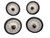 Samsung Dyer Model DV45H7000EW/A2 Complete Drum Rollers