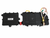 Genuine Samsung DC97-19327C dryer control panel assembly featuring the complete user interface, circuit boards, ribbon cable, and factory wiring for compatible Samsung dryers.