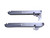 Whirlpool W11551301 dryer door hinge OEM replacement part for Whirlpool, Maytag, and Kenmore dryers, fixes loose or misaligned dryer doors.
