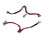 Whirlpool W11437973 washer wire harness OEM replacement, genuine wiring assembly with multiple connectors and insulated wiring for reliable electrical connections in top-load washing machines.