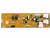 Front view of Samsung DG94-05221A genuine OEM refurbished range oven main control board assembly showing the circuit board, relays, connectors, and electronic components.