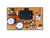 Samsung DA92-00988C refrigerator PCB inverter assembly with capacitors and black heat sink.