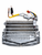 Samsung DA96-01021E refrigerator freezer evaporator assembly with aluminum fins, copper tubing, and electrical connectors.