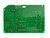 Whirlpool W11034366 refrigerator control board rear view showing solder connections and circuit traces.