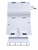 Samsung DA97-23641A Refrigerator Evaporator Cover Assembly front view with LED light.