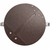 LG AEG33897013 range heater with circular heating surface and metal mounting brackets.