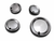 Maytag Washer/Dryer W10558463 refurbished OEM control knob set with clean white background, tested and fully functional.