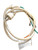 Maytag W10708076 genuine OEM microwave power cord replacement with electrical plug and appliance connection wiring.