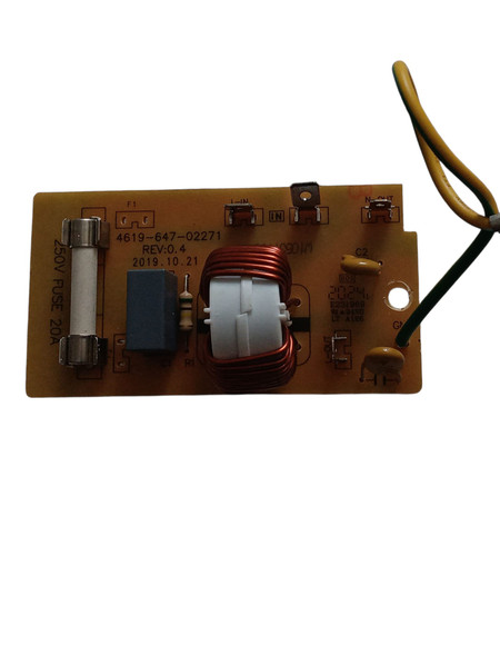 WPW10531156 Whirlpool Microwave Noise Filter WMH53521HZ5