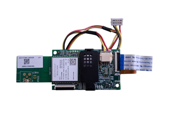 Whirlpool W11261889 W11171661 washer Bluetooth control board OEM refurbished electronic module with connectors and circuitry for washing machine repair