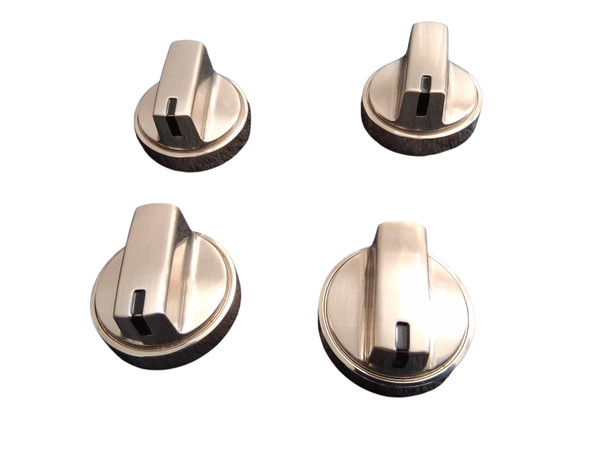 WB03X29315 range burner control knob black replacement part front view