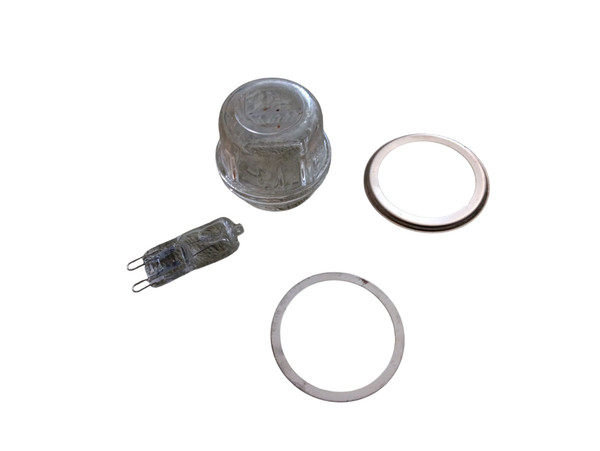 EAQ62881201 LG Range Glass Cover and Halogen Light
