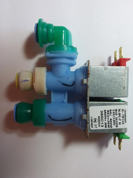 Whirlpool W10341329 Whirlpool Refrigerator Water Valve Assembly 
