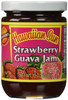 Hawaiian Sun Strawberry Guava Jam - Handpicked Fruits from the Islands, 10 oz Glass Jar. All-Natural, Gluten-Free, and Vegan-Friendly Spread with Tropical Flavors