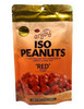 Enjoy Snacks Iso Peanuts 'Red' Flavor 7oz - Resealable Japanese Coated Snack for Gifting