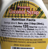 Hawaiian Sun Premium Coconut Syrup 8.3 fl. oz. Mini Bottle