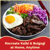 NOH Korean Barbecue (Kal Bi or Bulgogi) Seasoning Mix, 48 oz Packet (Pack of 1) - Authentic and Delicious Korean BBQ Seasoning for Sweet & Savory Kalbi (Galbi) or Bulgogi - No Added MSG - Made in USA
