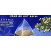 YaYa Hawaii Select Butterfly Lychee Tea 6 Compostable Bags Blue to Purple 0.55 Oz