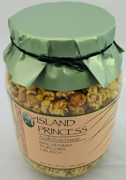 Macadamia Popcorn Crunch, Large Jar, Hawaii's Finest (24 Oz. 680g) - view 2