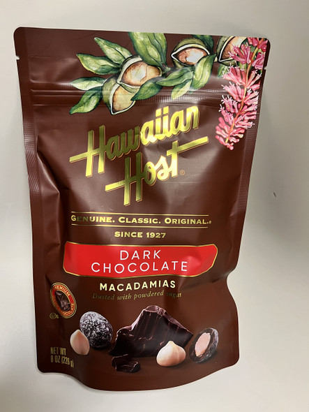 Hawaiian Host Chocolate 8 ounce (226g) (Dark Chocolate)