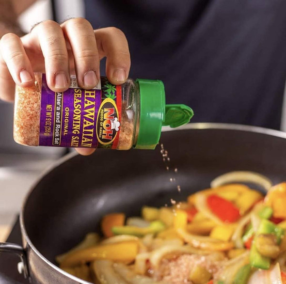 NOH Foods of Hawaii Hawaiian Seasoning Salt (Original (Alae'a and Rock Salt), 9 Ounce) - view 2