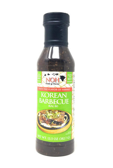 NOH Korean BBQ Sauce & Marinade 13.5 oz Authentic Hawaiian Kal Bi Flavor