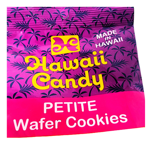 Hawaii Candy Petite Wafer Cookies 3oz Made in Hawaii Fat Free Low Sodium Snack - view 2