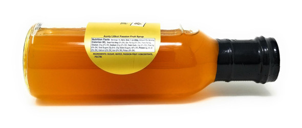 Aunty Lilikoi Passion Fruit Syrup 12 oz – Kauai Made Hawaiian Dessert Topping