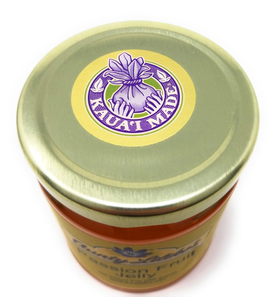 Aunty Lilikoi Passion Fruit Jelly 9oz Jar Hawaii Kauai Fruit Spread Natural