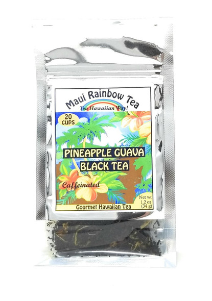 Maui Rainbow Tea Pineapple Guava Black Tea Caffeinated Gourmet Hawaiian 20 Cups